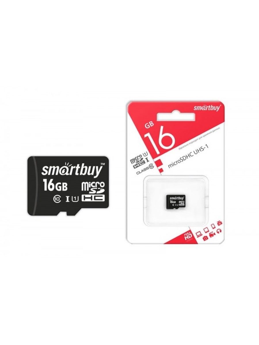 Карта памяти smartbuy microsdhc 16 гб