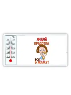 Магнит с термометром (размер 96х52мм)