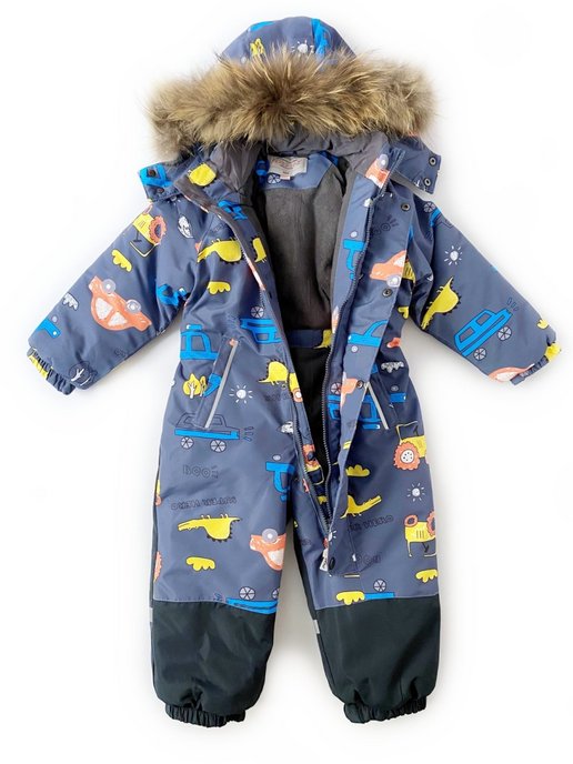 Комбинезон зимний для девочки мальчика ELSERA wear 124367174 купить в  интернет-магазине Wildberries
