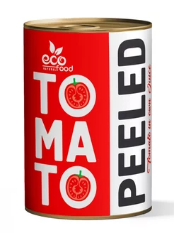 Peeled Tomato 420г. Томаты очищенные в собственном соку