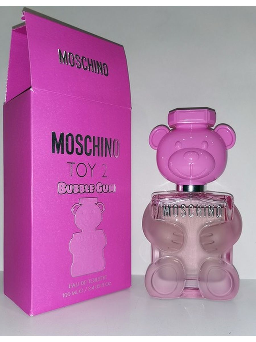 Духи мишка. Духи Moschino Toy 2 Bubble Gum. Москино той 2 бабл гам. Духи Москино мишка розовый. Детские духи Moschino.