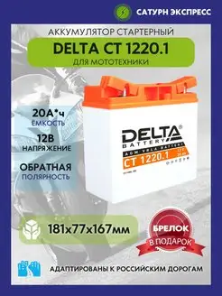 Аккумулятор Delta CT 1220.1