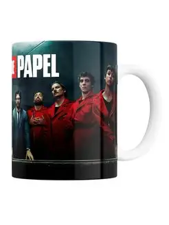 Кружка Бумажный дом La Casa De Papel