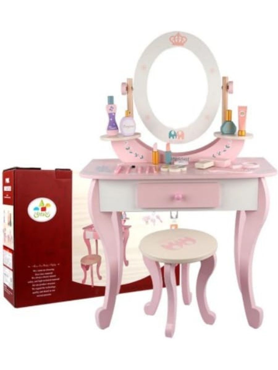 Туалетный столик розовый для девочки