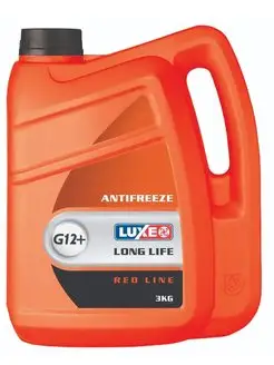 Антифриз LUXЕ -40 LONG LIFE G12+ RED, 3кг