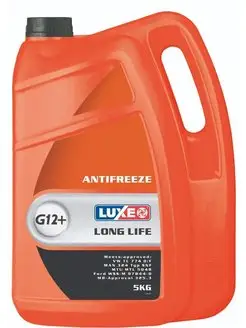 Антифриз LUXЕ -40 LONG LIFE G12+ RED, 5кг