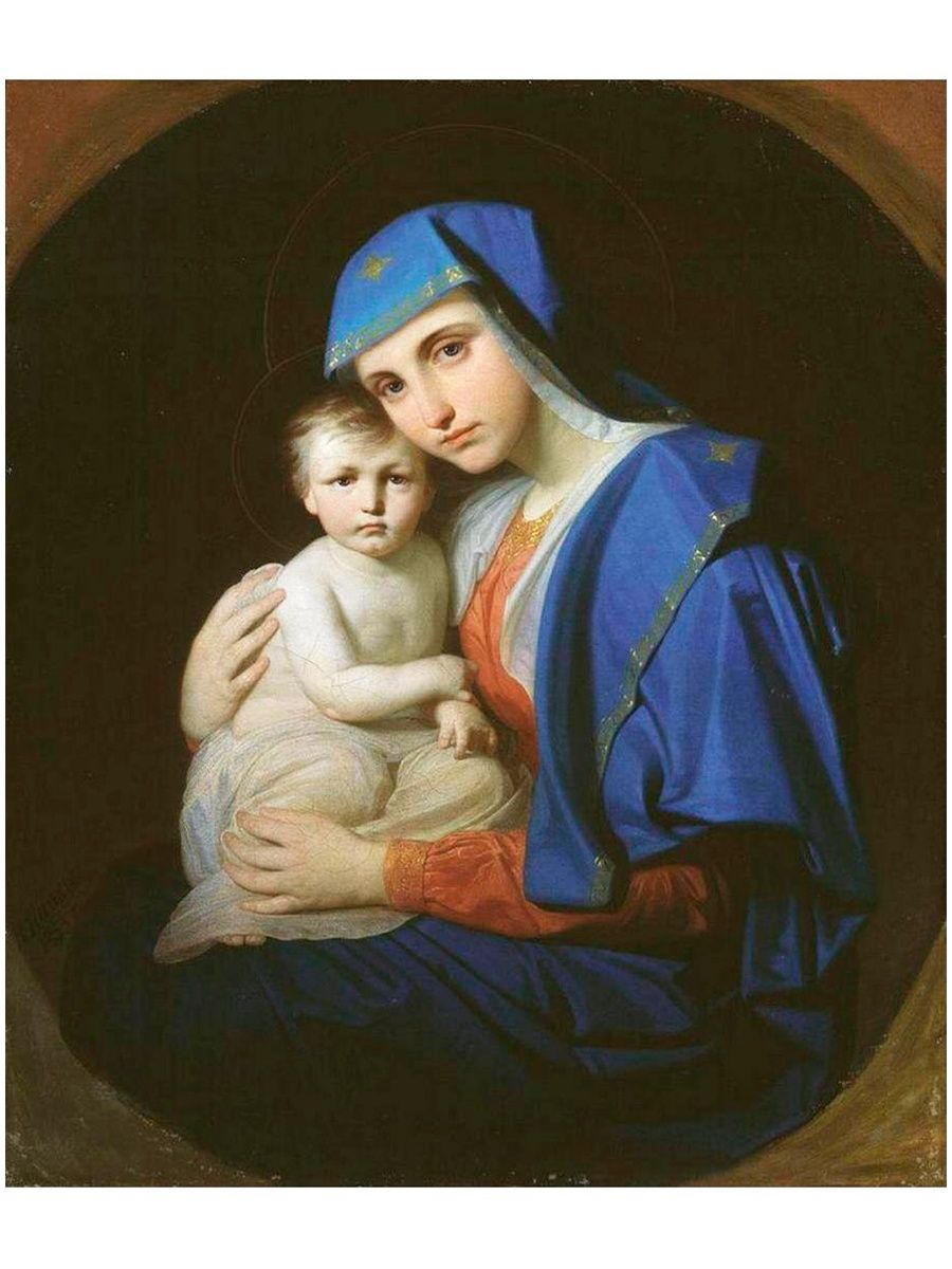 Mary painting. Яков Капков. Богоматерь 1853 г. Капков Яков Федорович картины. Капков Яков Федорович 1816-1854. Яков Капков Благовещение.