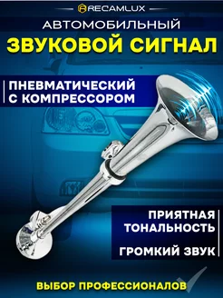 Воздушный сигнал автомобильный с компрессором