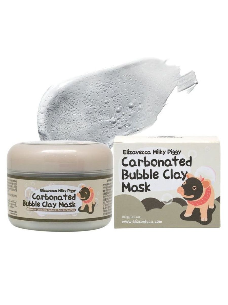 Carbonated bubble mask