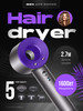 Фен для волос профессиональный маленький с насадками бренд Super hair dryer продавец Продавец № 278791