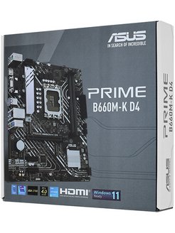 Asus prime b660m k d4