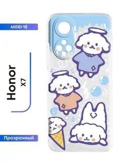 Силиконовый чехол Honor X7