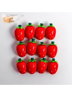 Счётный набор Клубничка,12 ягод 3 × 2 см