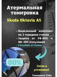 Термо тонир Skoda Oktavia A5 80%