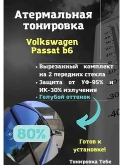 Термо тонир VW Passat b6 80%