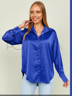 Блузка шелковая рубашка женская праздничная нарядная ЮNА 103452157 купить за 1 276 ₽ в интернет-магазине Wildberries