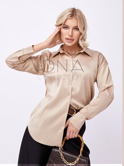 Блузка шелковая рубашка женская праздничная нарядная ЮNА 103452159 купить за 1 547 ₽ в интернет-магазине Wildberries
