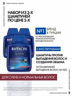 Профессиональный шампунь от выпадения волос Биоксин