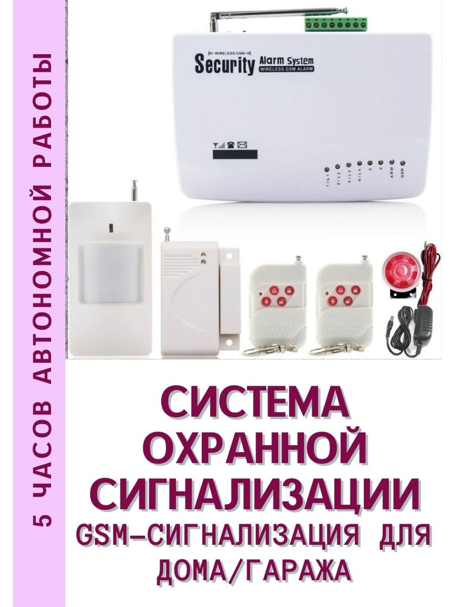 охранная gsm сигнализация