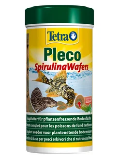 Корм для сомов Pleco Spirulina Wafers чипсы 250мл