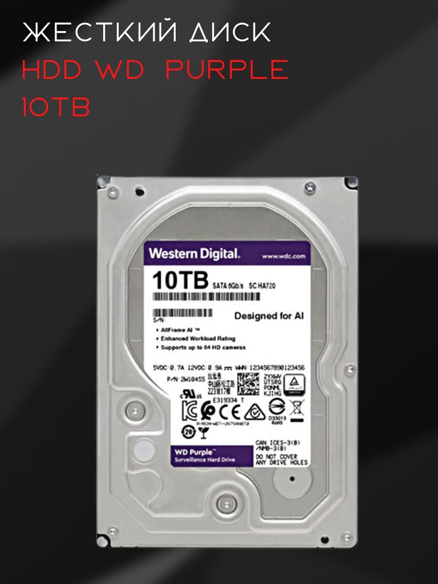 Wd purple 10tb