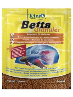 Корм для петушков TetraBetta Granules в гранулах sachet 5г