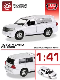 Машинка металлическая коллекционная Toyota Land Cruiser