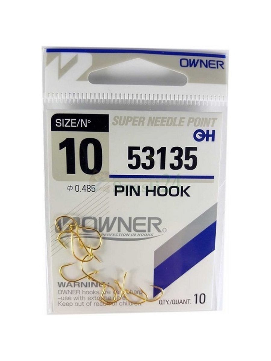 Owner 10. Крючок owner 53135 Pin Hook Gold №10 10шт. Крючок owner 53135 Pin Hook. Крючки 53135 owner. Крючки owner Pin Hook 53135 14.