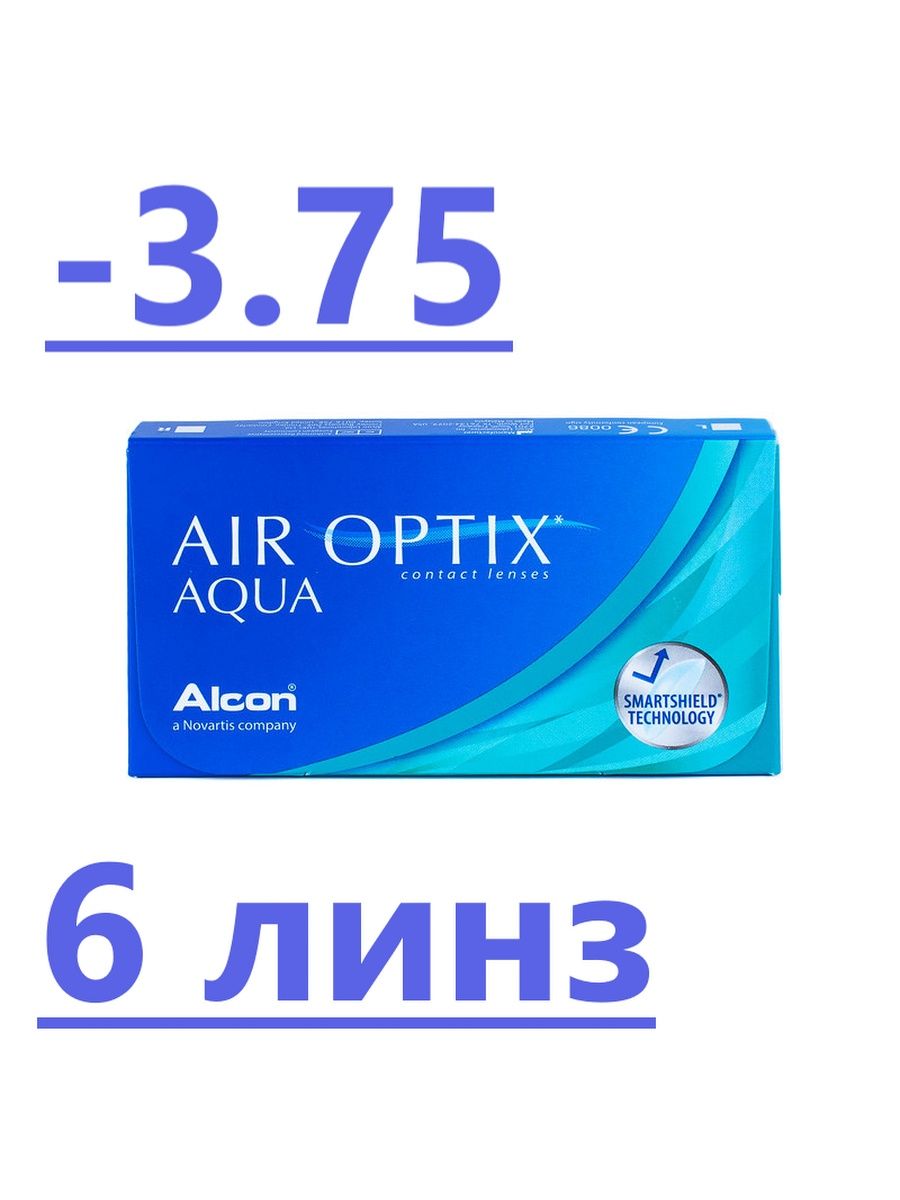 Линзы air optix aqua