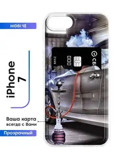 Прозрачный чехол-бампер iPhone 7