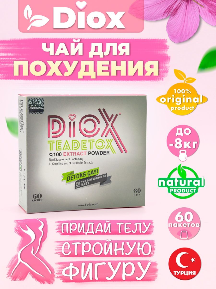 Diox чай для похудения отзывы