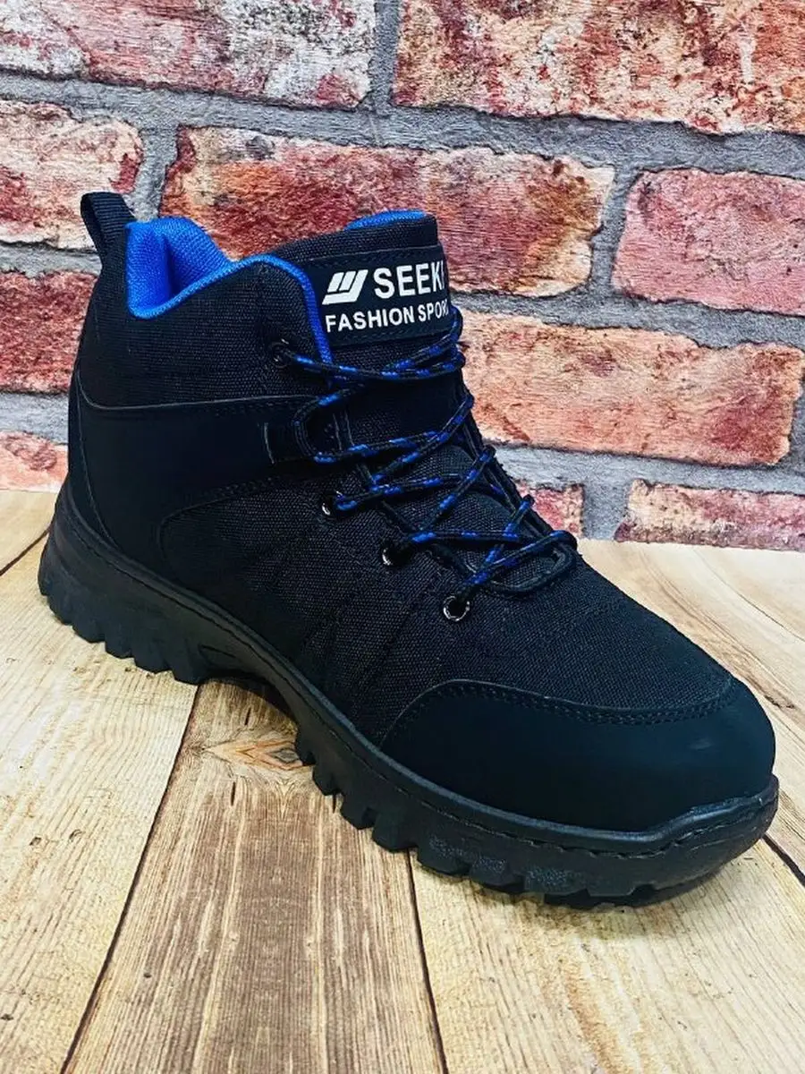 Теплые высокие ботинки Мужские кроссовки SEEKF SPORT 104155745 купить винтернет-магазине Wildberries