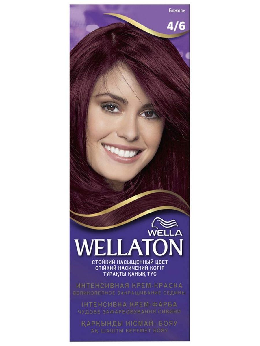 Краска для волос веллатон 4