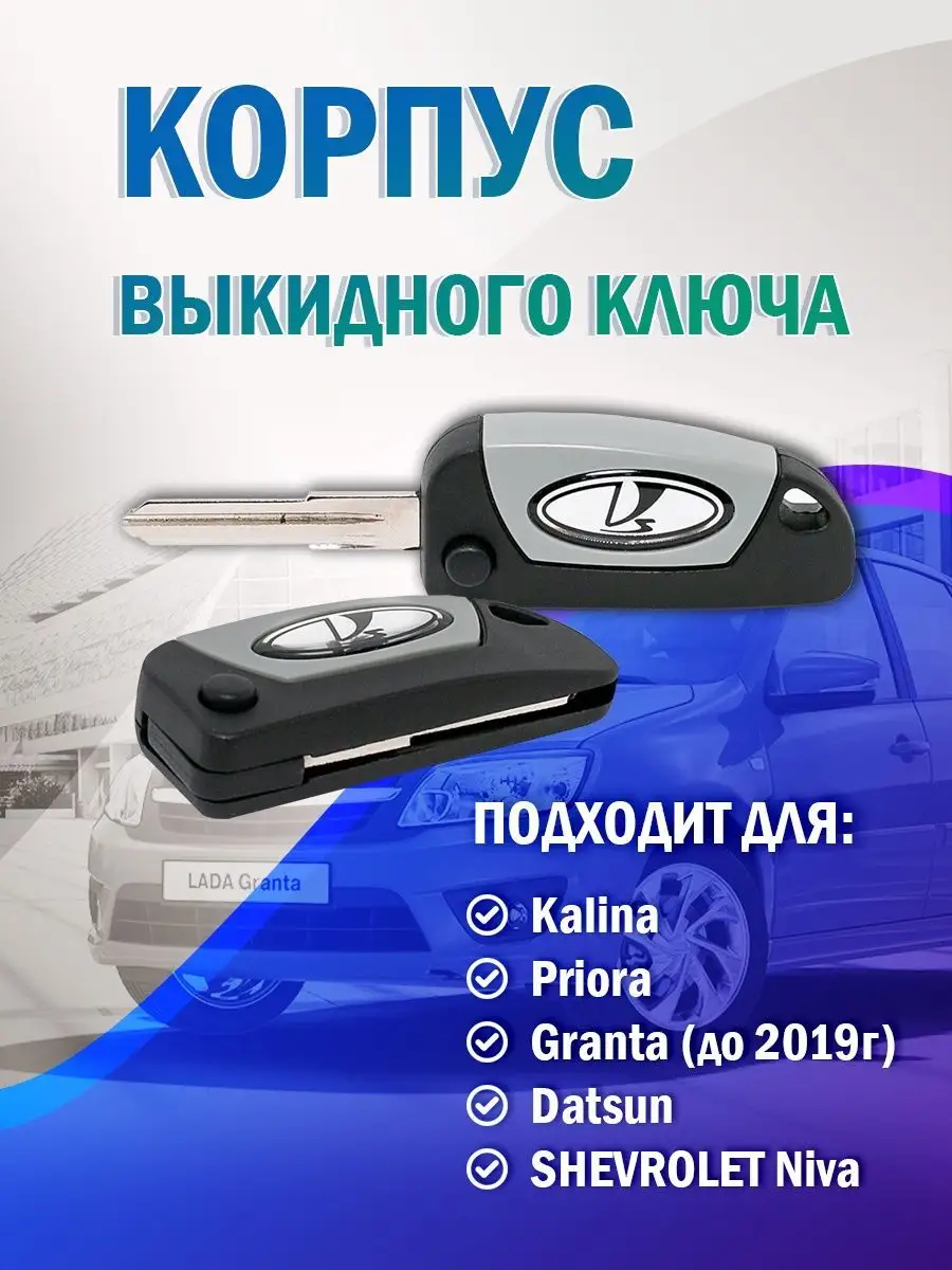 Выкидные (складные) чип-ключи для автомобилей в Томске