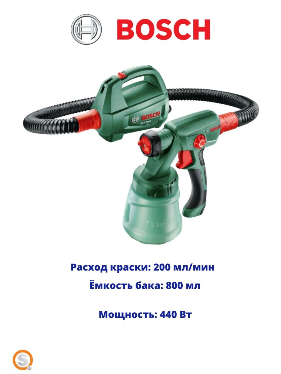 Краскопульт bosch