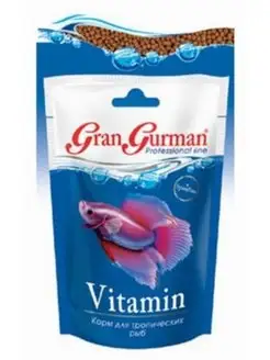 Корм Gran Gurman Vitamin для большинства тропических