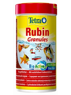 Корм для рыб всех видов Rubin Granules в гранулах для