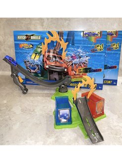 Трек hot Wheels Тиранозавр рекс w5084