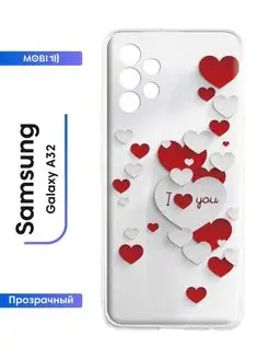 Прозрачная накладка Samsung Galaxy A32