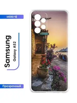 Прозрачный чехол-накладка Samsung Galaxy A52