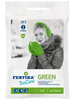 Противогололедный реагент IceCare GREEN, 5 кг