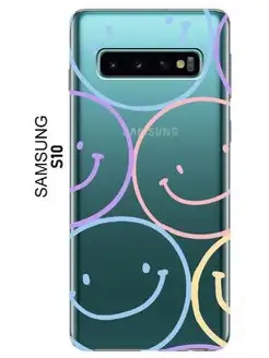 Чехол с принтом на Samsung S10 Самсунг с10