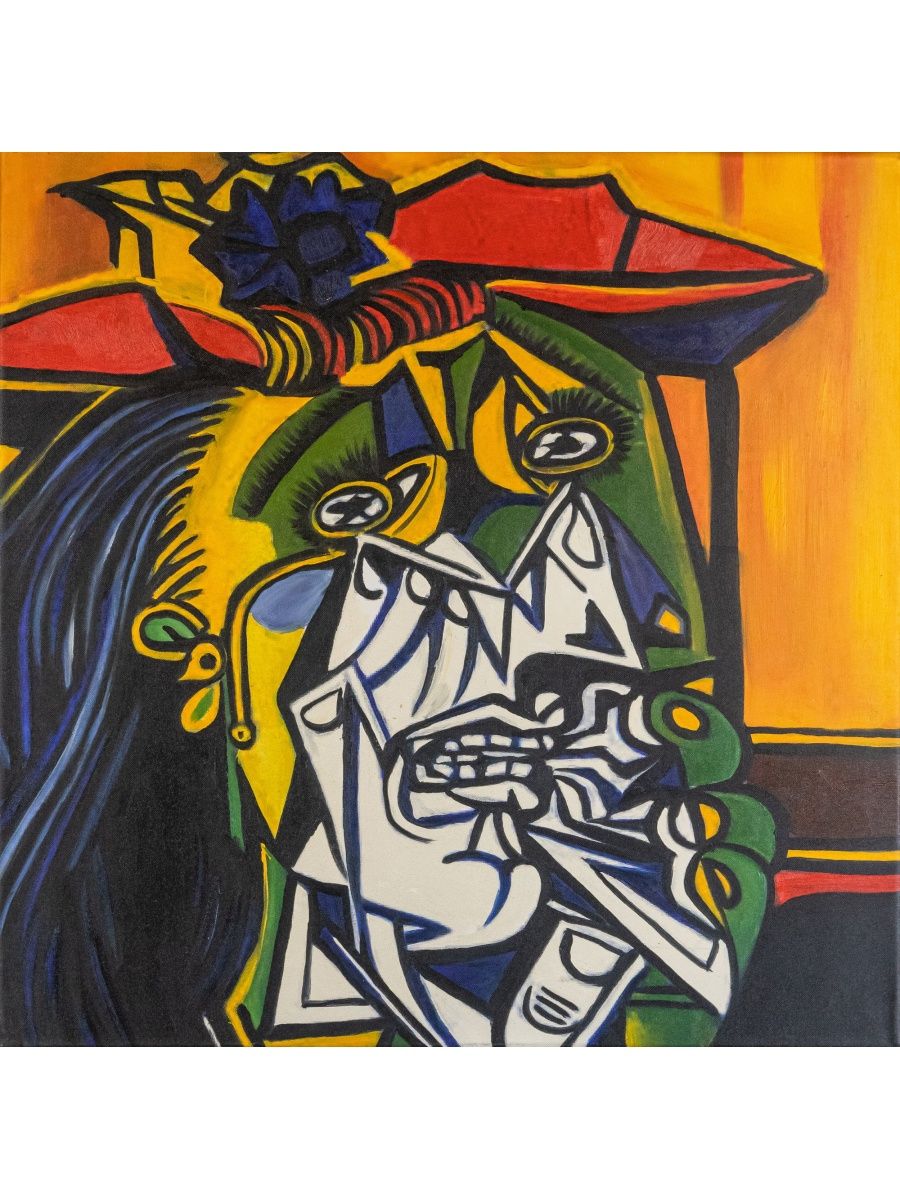 Пабло Пикассо плачущая женщина