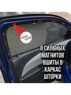 ШТОРКИ NISSAN MARCH K12 3 ПОК 2002-2010