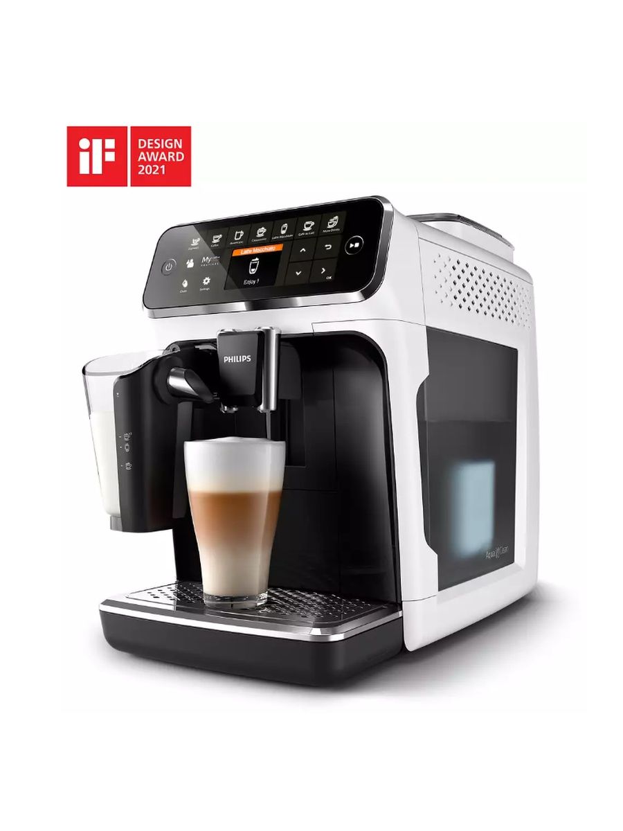 Кофемашина philips ep4341 50 4300 series lattego