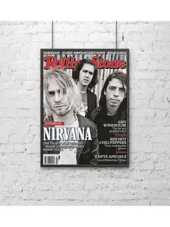 Постер 30х40 Nirvana (Rolling Stone)