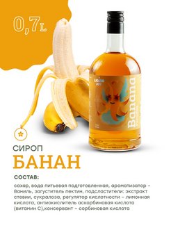 Бананы в сиропе для торта