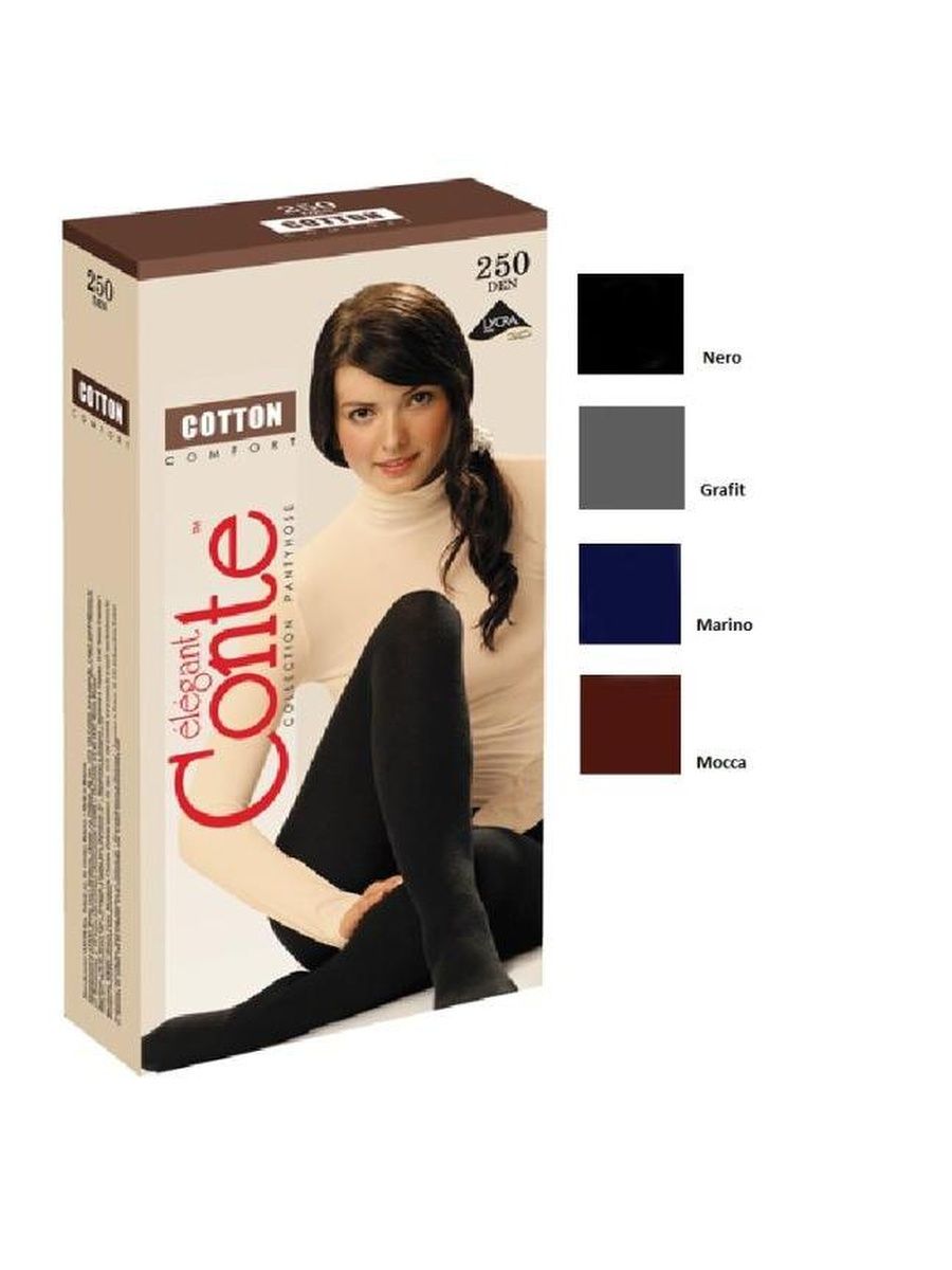 Conte Cotton 250 grafit