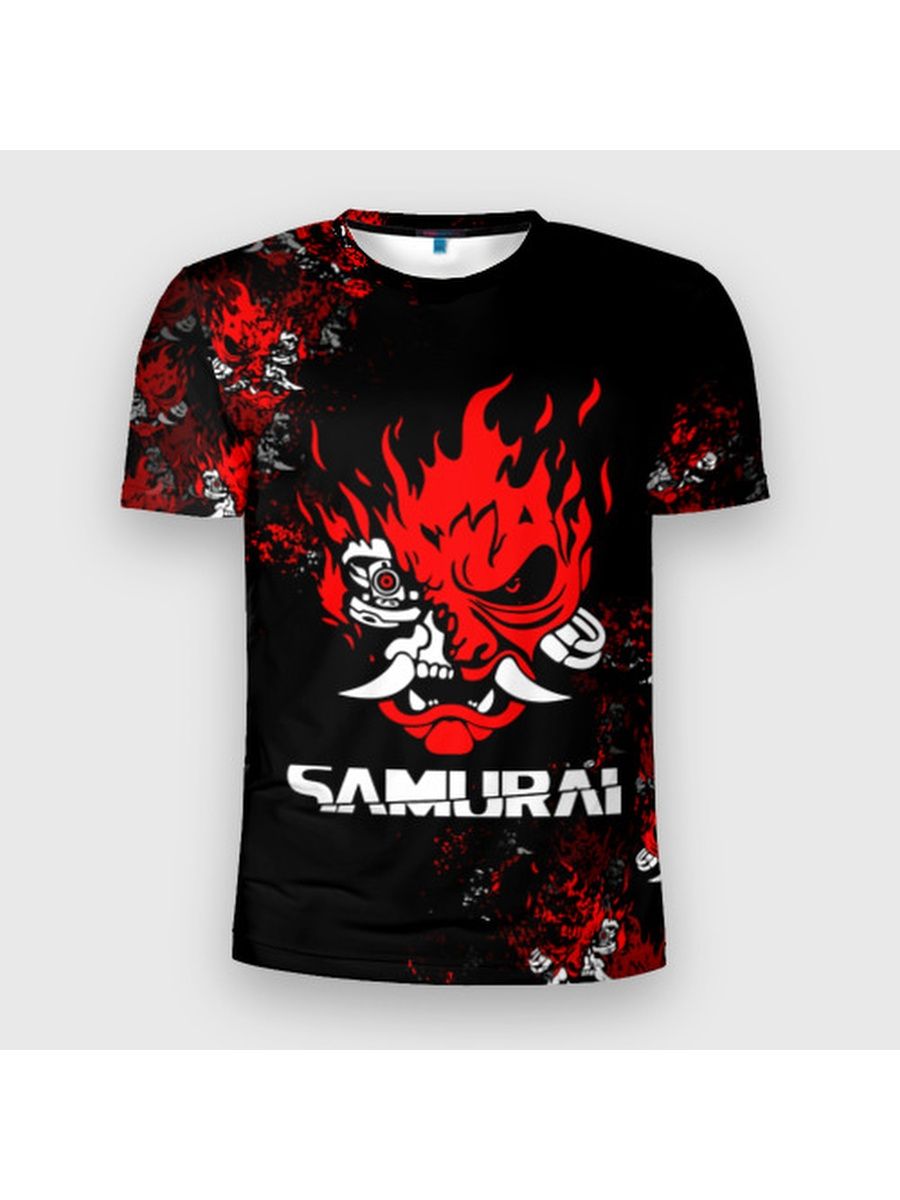футболка samurai cyberpunk фото 77