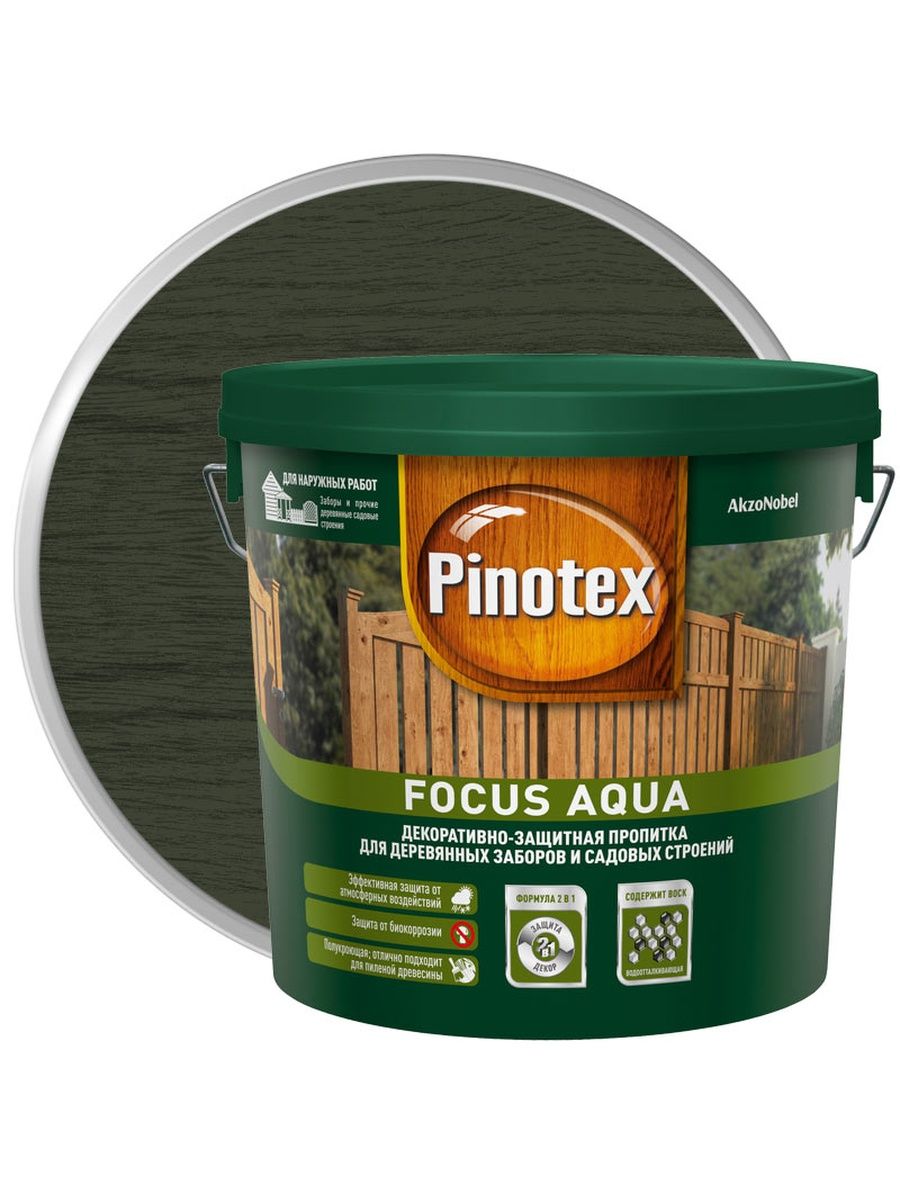 Pinotex Focus Aqua палисандр